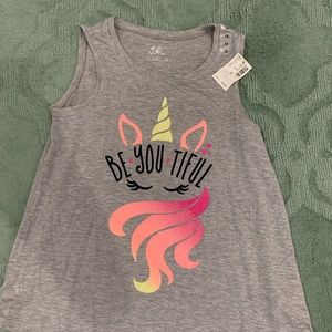 Justice tank top New with tags